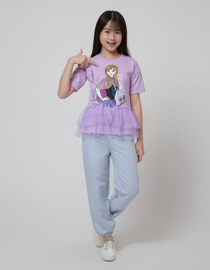 Disney Short Sleeve T-Shirt Terry Tulle Frozen Find