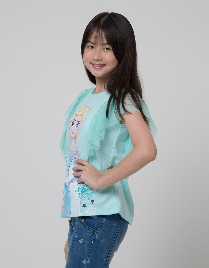 Disney Short Sleeve Frozen Tulle Sleeve T-Shirt Find