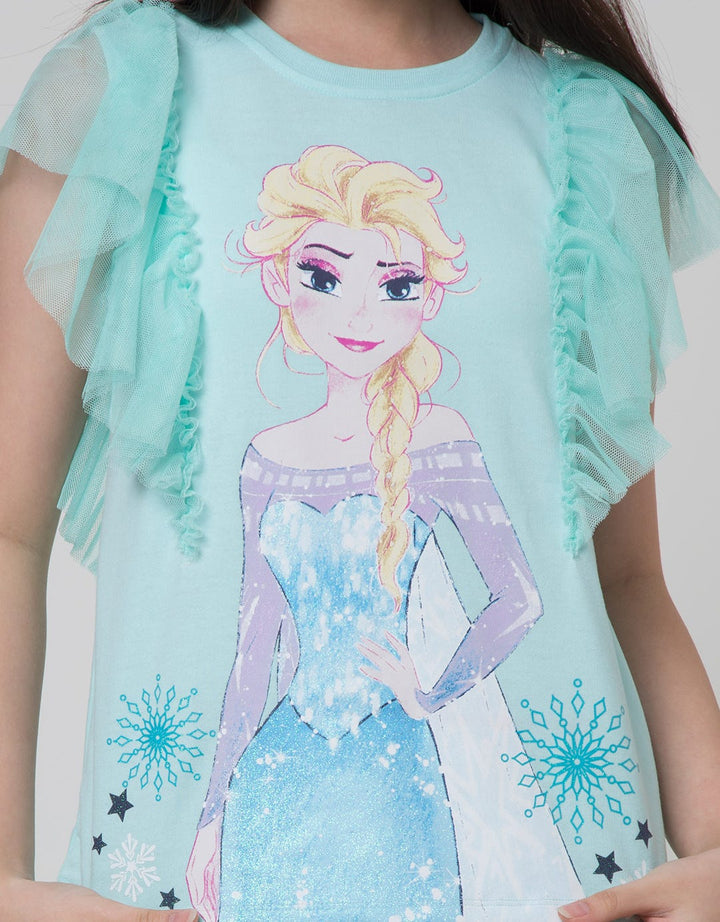 Disney Short Sleeve Frozen Tulle Sleeve T-Shirt Find