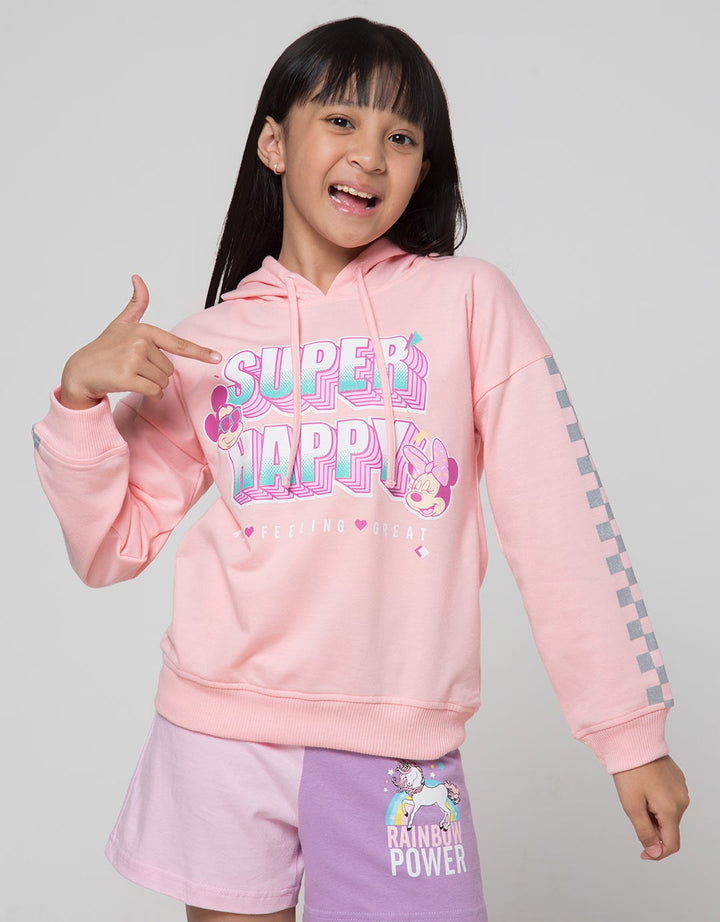 Disney Minnie Super Happy Sweater for Girls