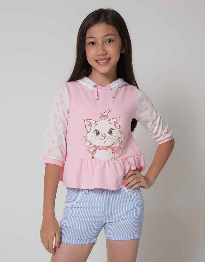 Disney Marie Cat Girls Sweater Hoodie
