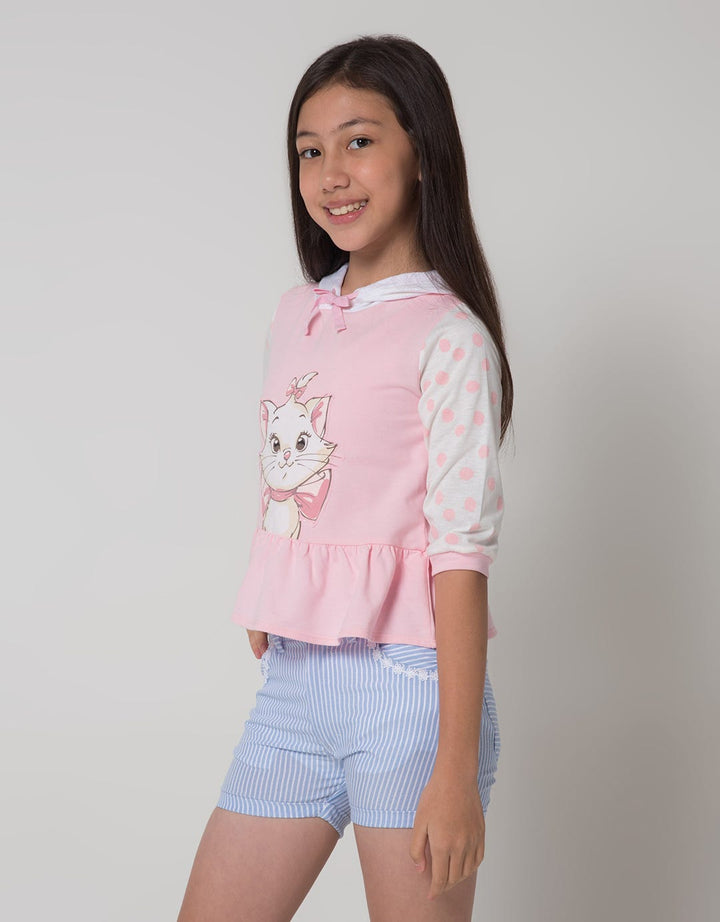 Disney Marie Cat Girls Sweater Hoodie