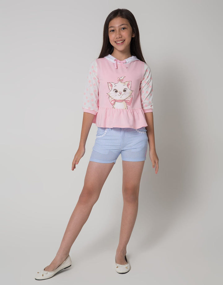 Disney Marie Cat Girls Sweater Hoodie