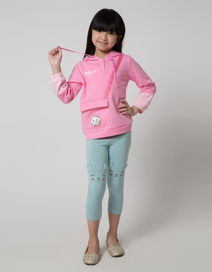 Disney Sweatshirt Hoodie Tas Slempang Marie