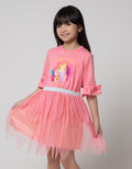 Disney Long Sleeve Midi Dress Tulle Susun Princess