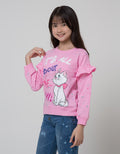 Disney Sweater Ruffle Marie