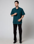 Stanley Adams Short Sleeve Shirt Regular Twill Uniq Comb Check