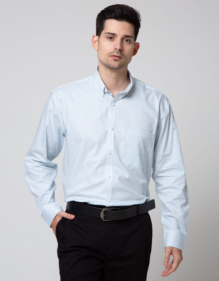 Stanley Adams Long Sleeve Shirt Regular Small Check