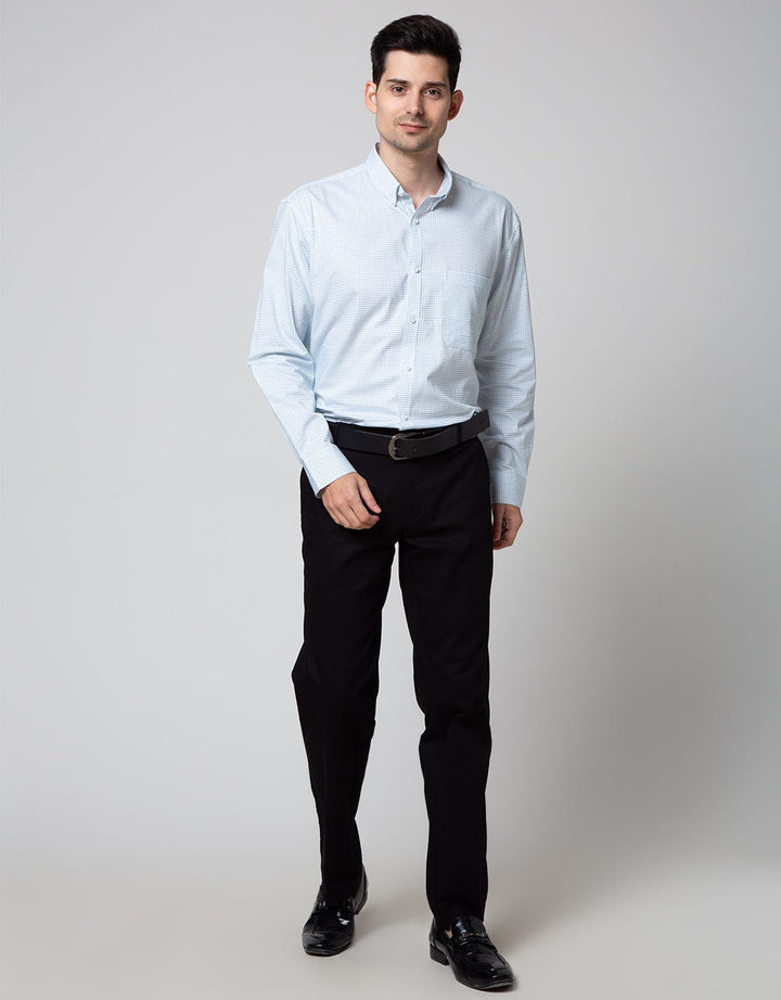 Stanley Adams Long Sleeve Shirt Regular Small Check