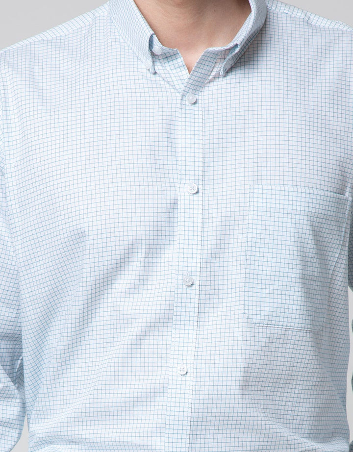 Stanley Adams Long Sleeve Shirt Regular Small Check