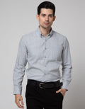 Stanley Adams Long Sleeve Shirt Slim Texture Flannel