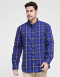 Stanley Adams Long Sleeve Shirt Slim Medium Check