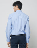 Stanley Adams Long Sleeve Shirt Slim Check Small