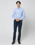 Stanley Adams Long Sleeve Shirt Slim Check Small