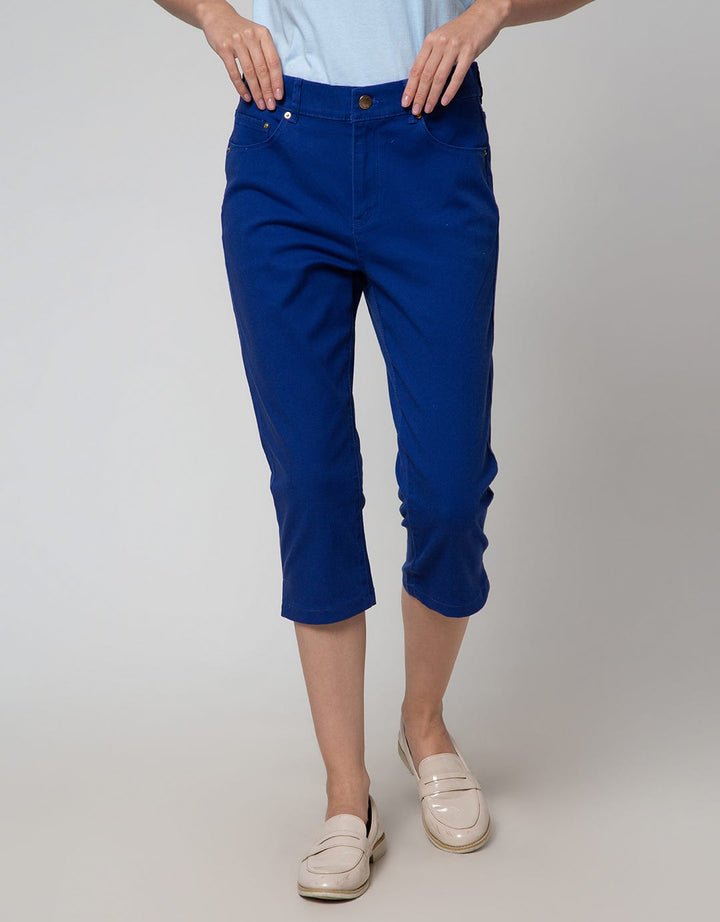Connexion Capri Celana Denim Panjang Wanita