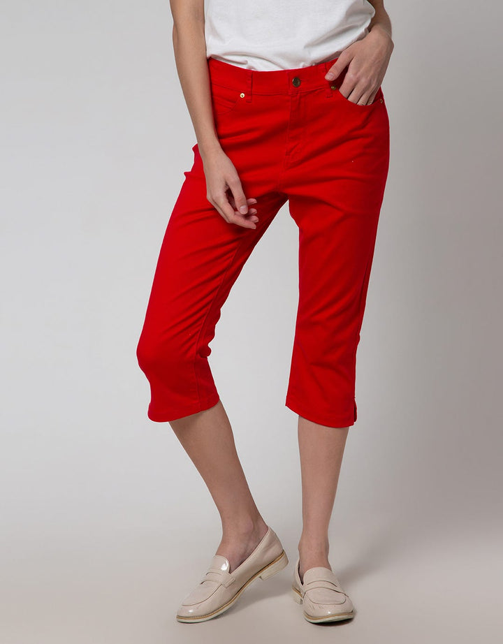 Connexion Capri Celana Denim Panjang Wanita