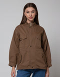 Nevada Jacket Solid Twill W Drawstring