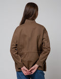 Nevada Jacket Solid Twill W Drawstring
