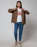 Nevada Jacket Solid Twill W Drawstring