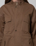 Nevada Jacket Solid Twill W Drawstring