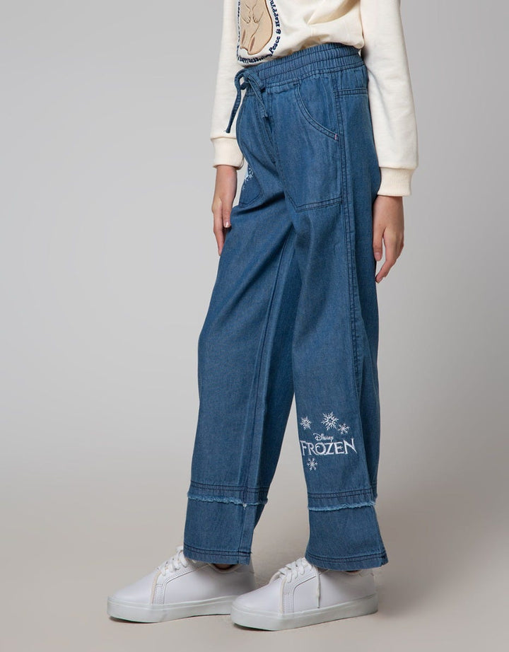 Disney Denim Long Pants Frozen