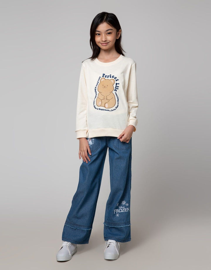 Disney Denim Long Pants Frozen