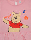 Disney Hello Pooh Print Set Pakaian Anak Perempuan