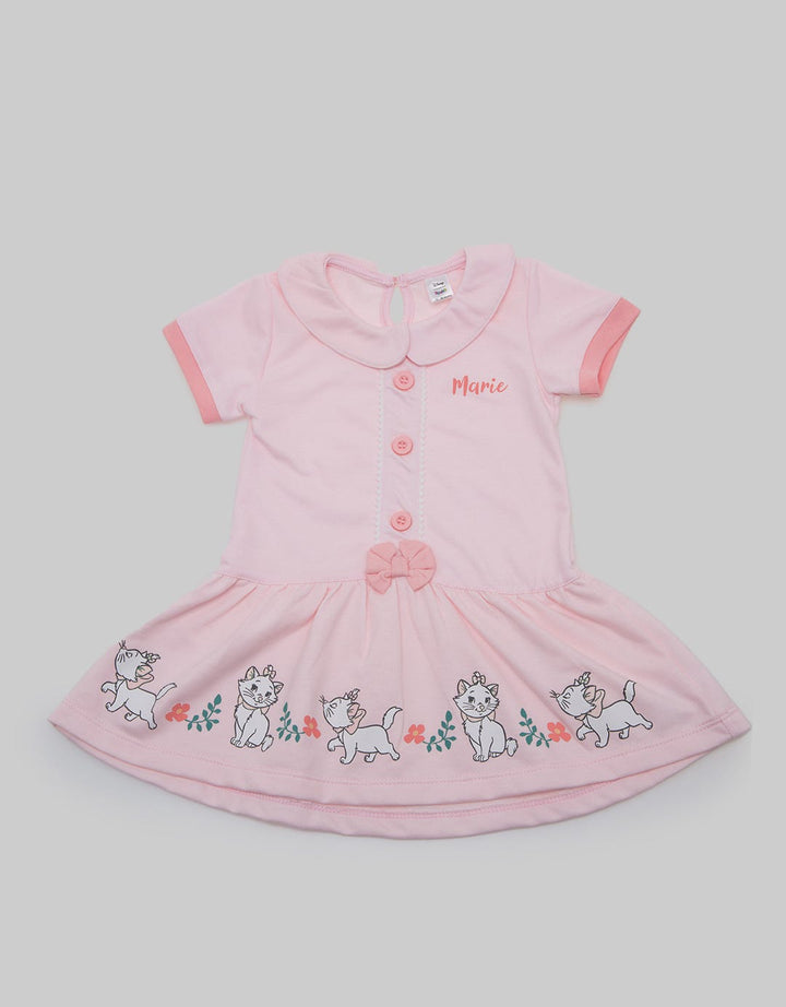 Disney Dress Short Sleeve Marie Pita Anak Perempuan