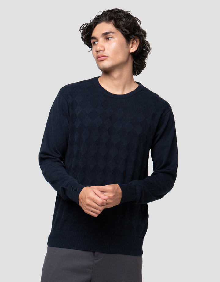 Cardinal Formal Knitwear Crewneck Sweater Pria