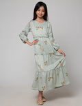 Sweet Miss Floral Print Dress Anak Perempuan