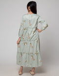 Sweet Miss Floral Print Dress Anak Perempuan