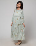 Sweet Miss Floral Print Dress Anak Perempuan