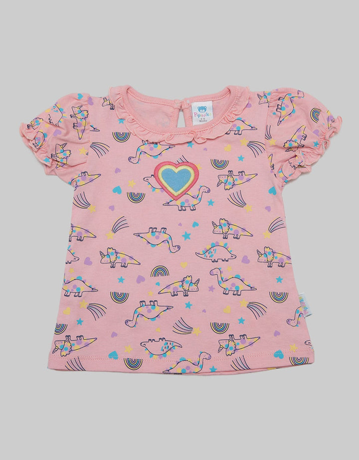 Pipiniko T-Shirt Print Dino Unicorn