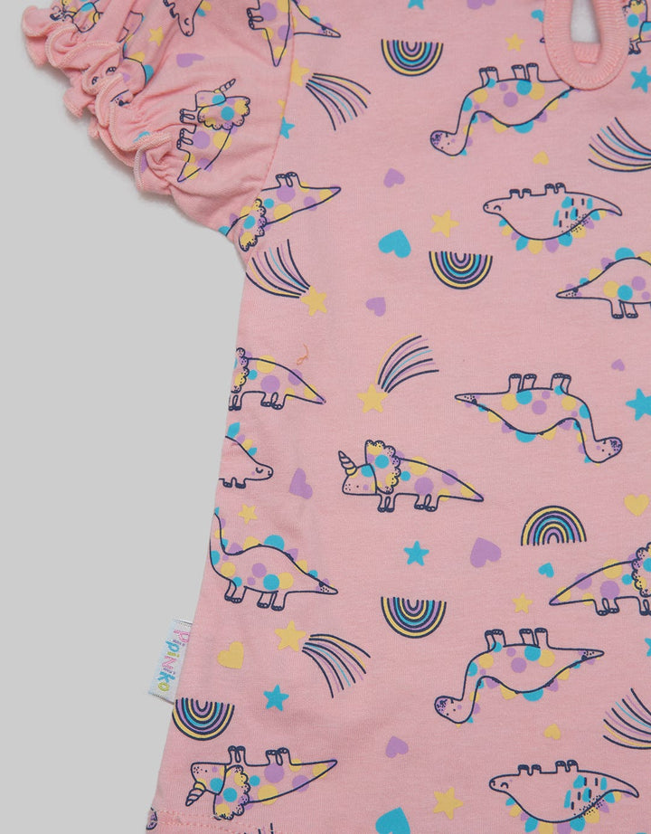 Pipiniko T-Shirt Print Dino Unicorn