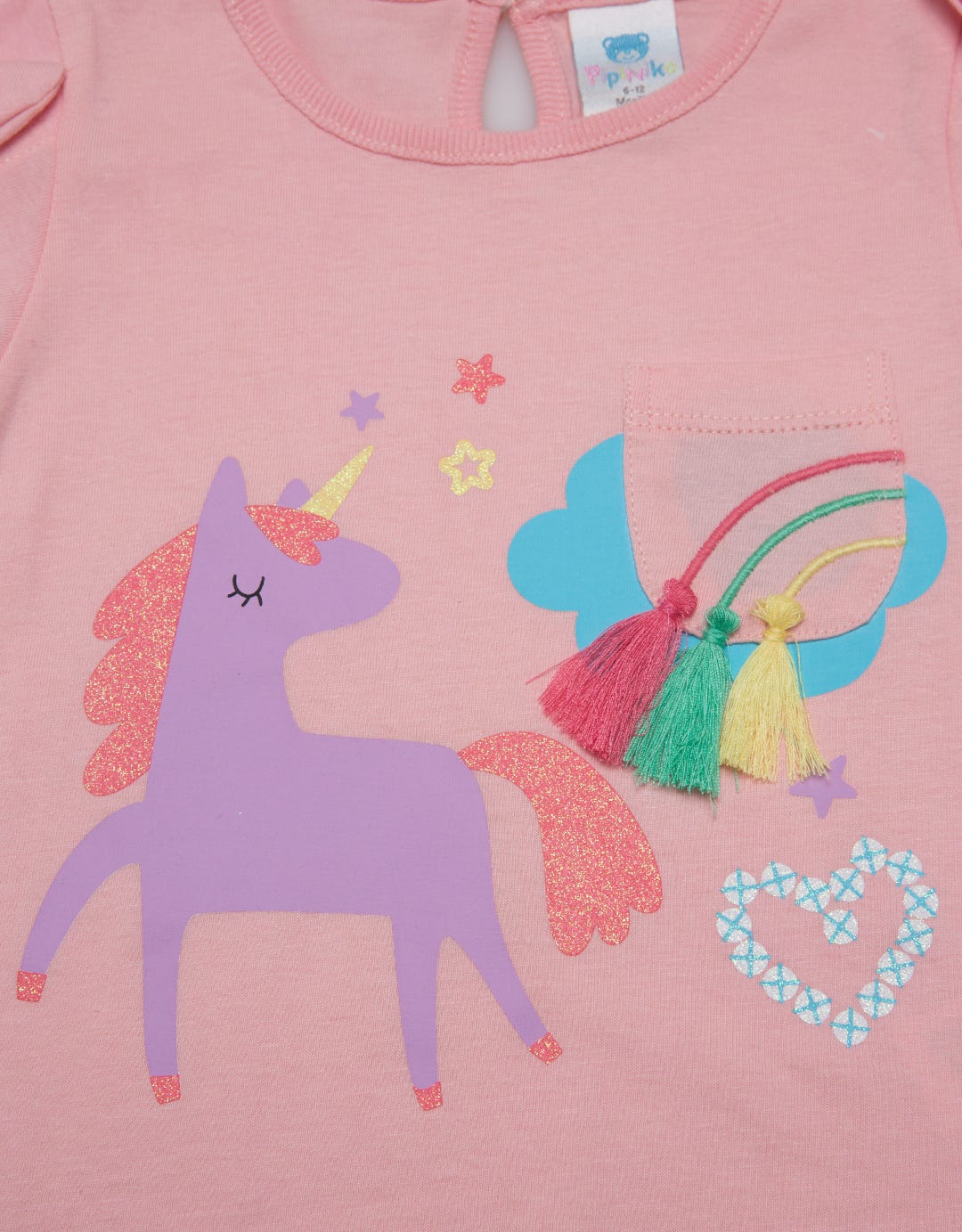 Pipiniko Unicorn Ribbon T-Shirt