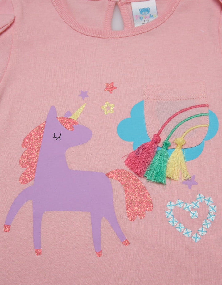 Pipiniko Unicorn Ribbon T-Shirt