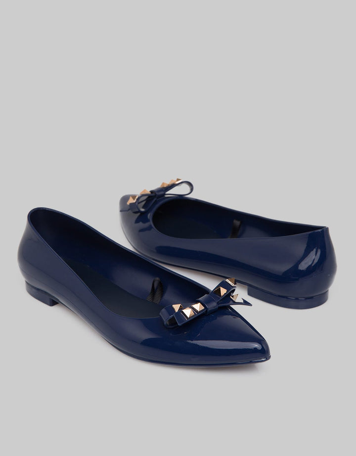 Details Ballerina Pointed Flat Shoes Wanita