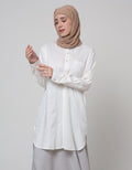 Annisa Long Sleeve Shirt Basic Shirt Liva Eco