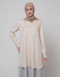 Annisa Long Sleeve Shirt Basic Shirt Liva Eco