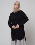 Annisa Long Sleeve Shirt Basic Shirt Liva Eco