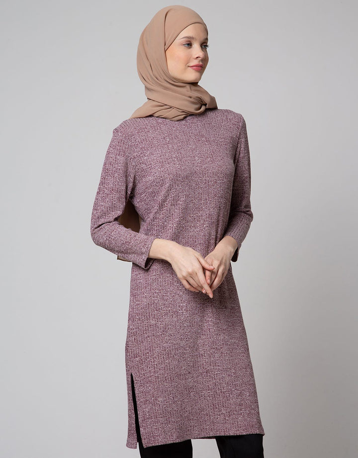 Annisa Long Sleeve Midi Dress Basic Long Shirt Liva Eco