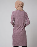 Annisa Long Sleeve Midi Dress Basic Long Shirt Liva Eco