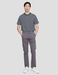 Triple Regular Slim Stretch Celana Chinos Pria