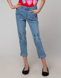 Aero Denim Long Pants Meow Application