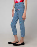Aero Denim Long Pants Meow Application