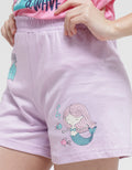 Aero Short Pants Bottom Mermaid Whale