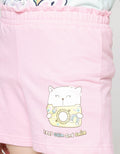 Aero Short Pants Terry Waist Paperbag Cat