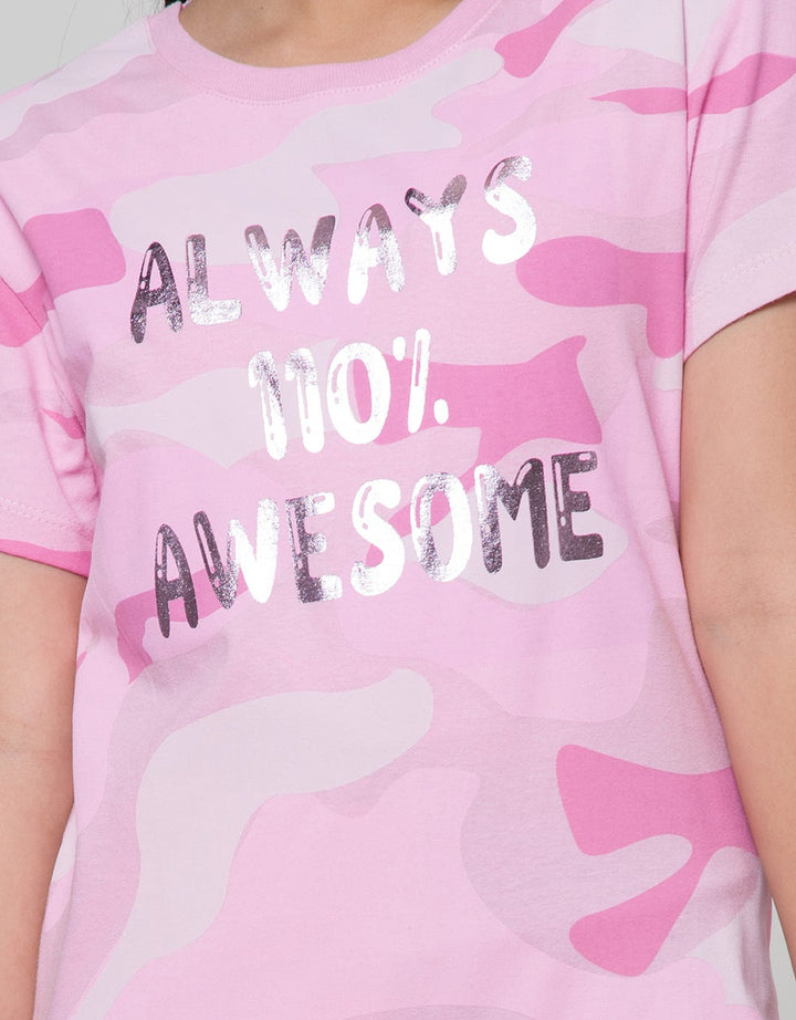 Aero Short Sleeve T-Shirt Print Camo