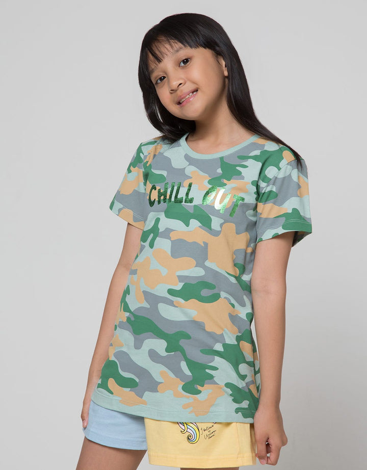 Aero Short Sleeve T-Shirt Print Ki Full Print Camo