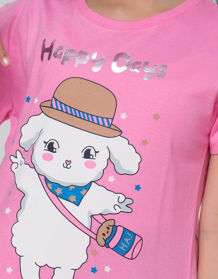 Aero Sheep Happy Kaos Anak Perempuan
